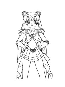 Sailor Moon coloring page