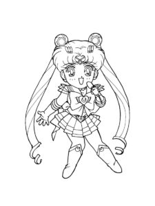 Sailor Moon coloring page