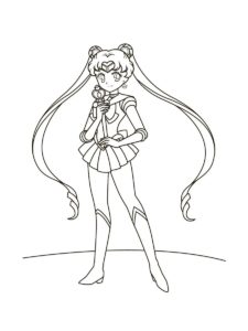 Sailor Moon coloring page