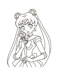 Sailor Moon coloring page