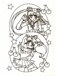 Sailor Moon coloring page