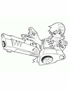 Soul Eater coloring page