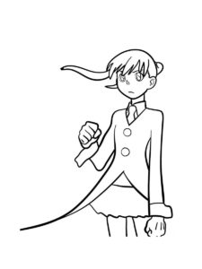 Soul Eater coloring page