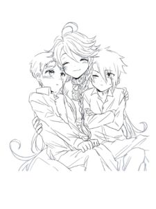 The Promised Neverland coloring page