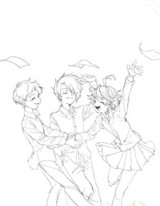 The Promised Neverland coloring page