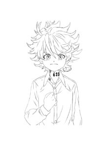 The Promised Neverland coloring page