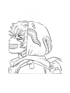 Tokyo Ghoul coloring page