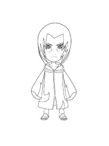 Itachi Uchiha coloring page