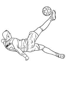 Cristiano Ronaldo coloring page