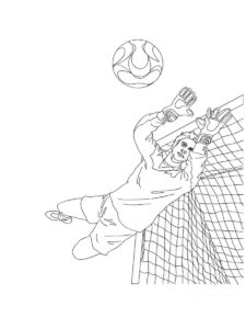 David de Gea coloring page