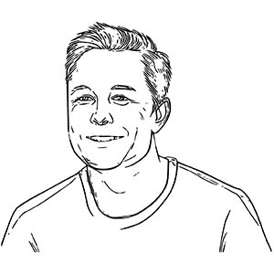 Elon Musk coloring pages