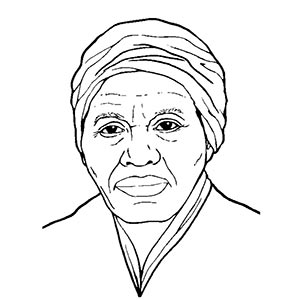 Harriet Tubman coloring pages