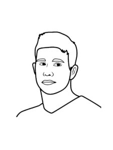 Kevin De Bruyne coloring page