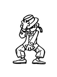 Michael Jackson coloring page