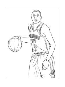 Stephen Curry coloring page