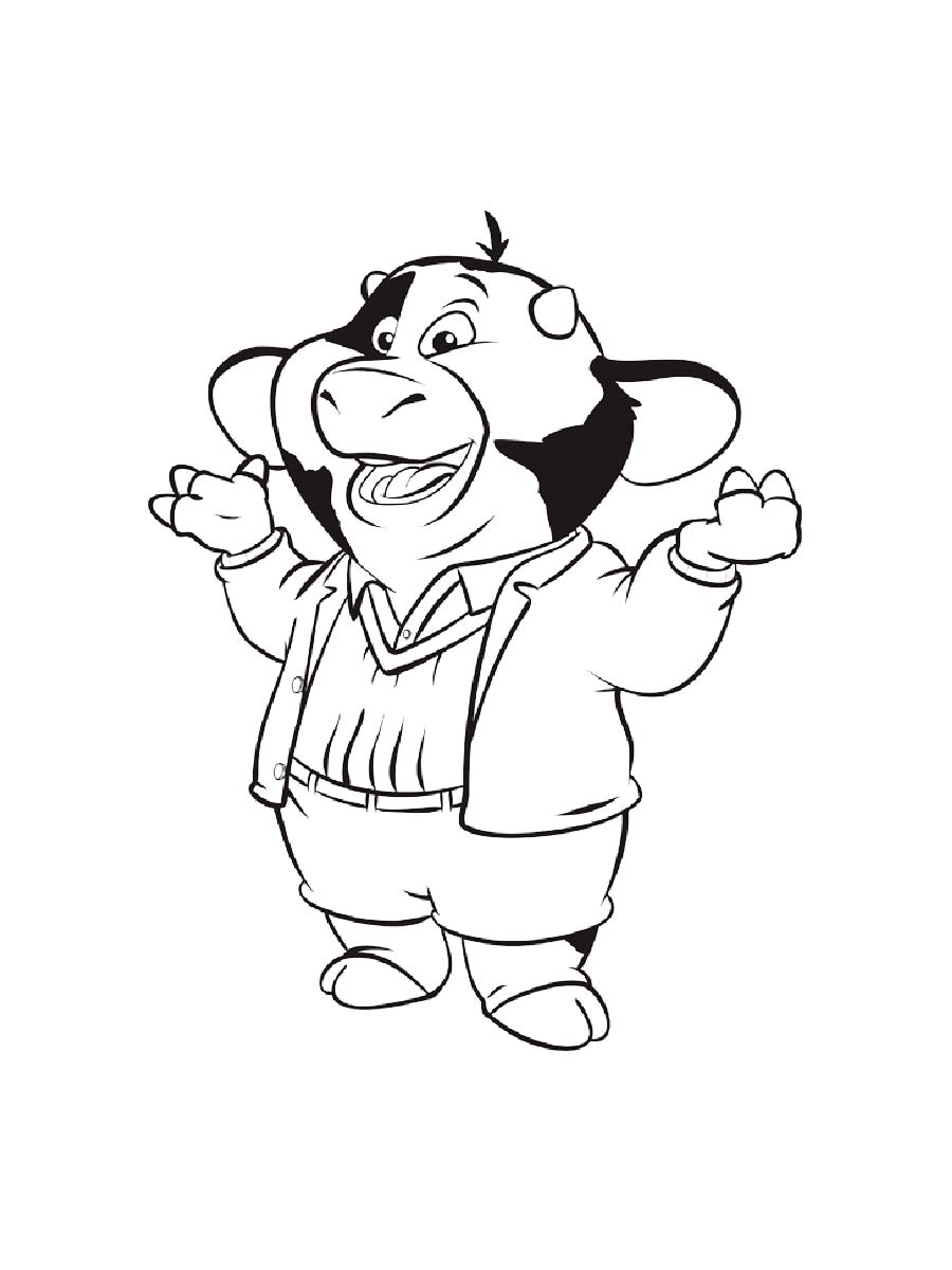 Jakers! The Adventures of Piggley Winks 1 coloring page