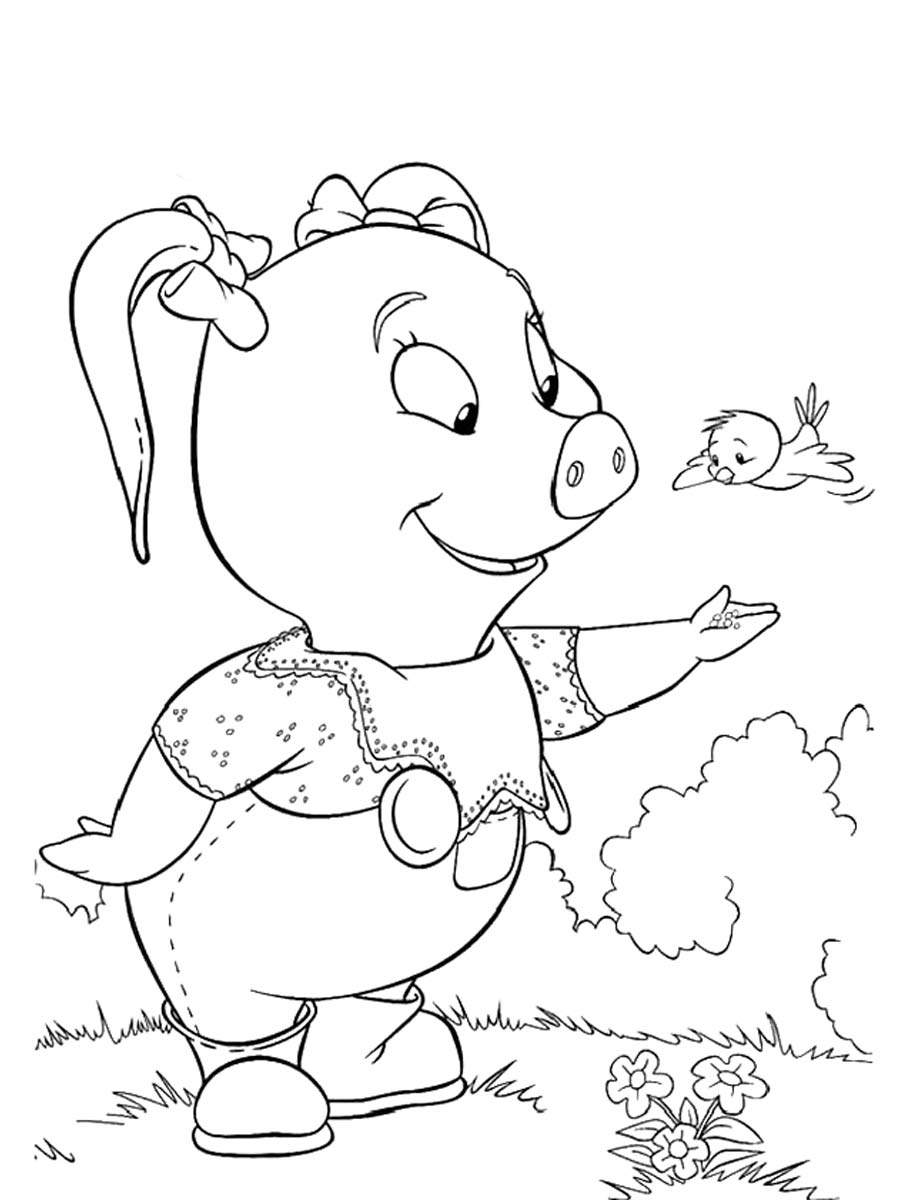 Jakers! The Adventures of Piggley Winks 27 coloring page