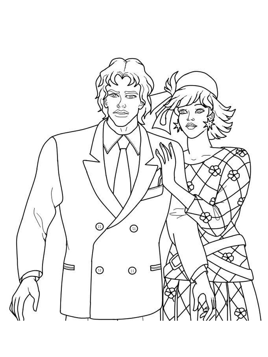 Jem and the Holograms 10 coloring page