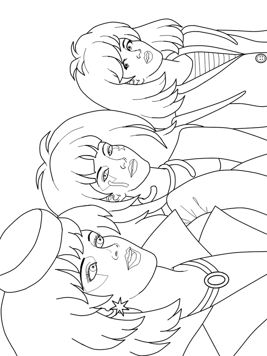Jem and the Holograms 4 coloring page
