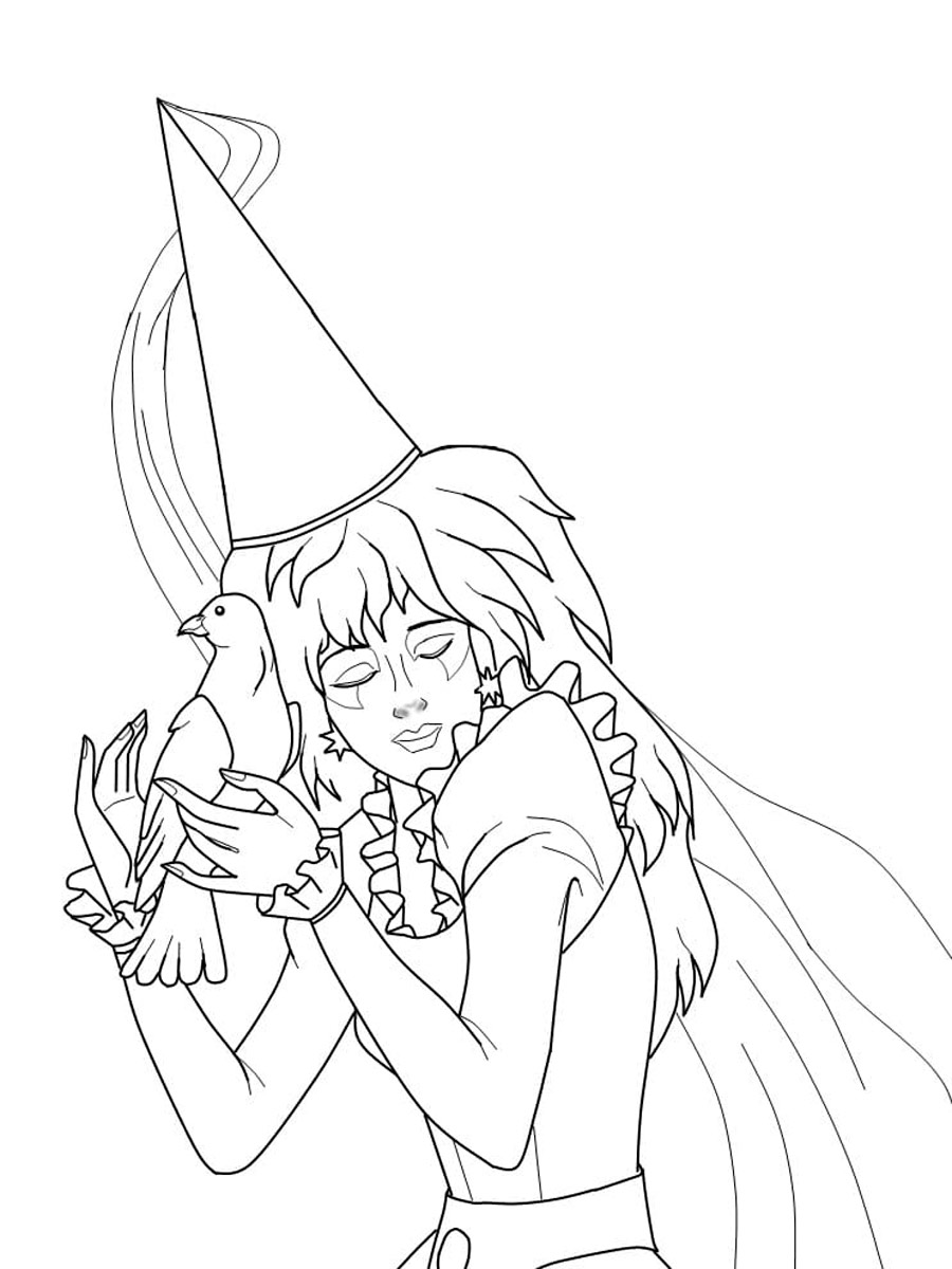 Jem and the Holograms 9 coloring page