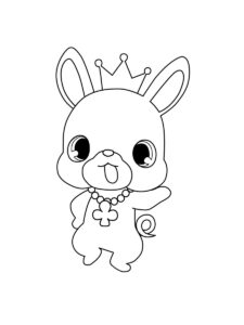 King Jewelpets coloring page