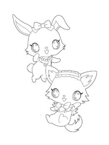 Jewelpets 14 coloring page