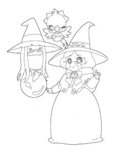 Jewelpets 6 coloring page
