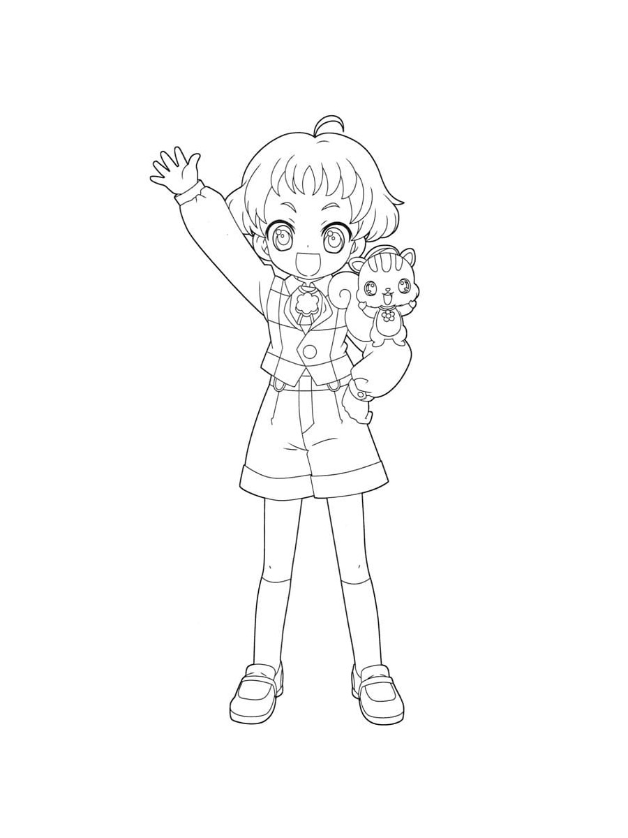 Jewelpets 3 coloring page