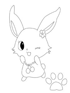 Cute Ruby coloring page