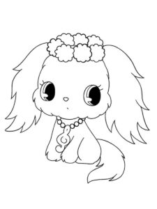 Sapphie coloring page