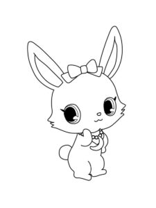 Luna Jewelpets coloring page