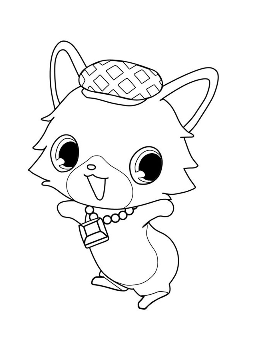 Nephrite coloring page