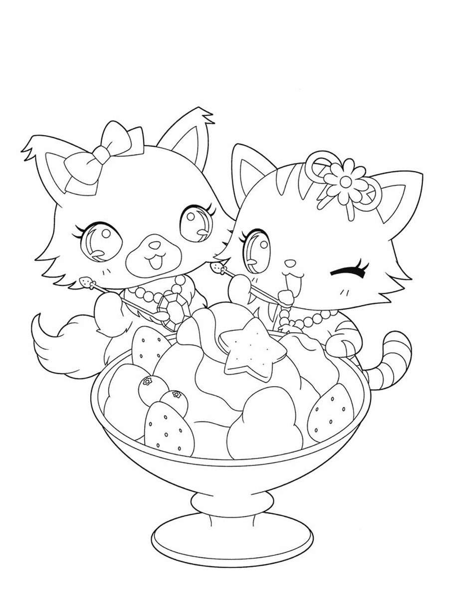 Jewelpets 11 coloring page