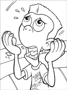 Jimmy Neutron 18 coloring page