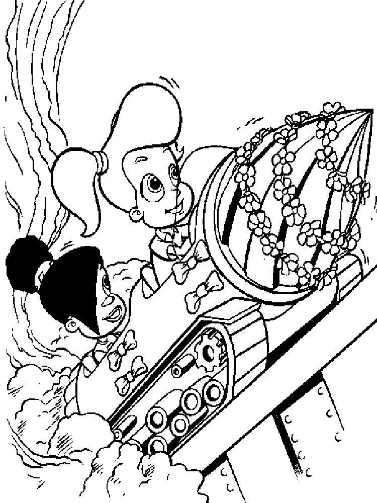 Jimmy Neutron 22 coloring page