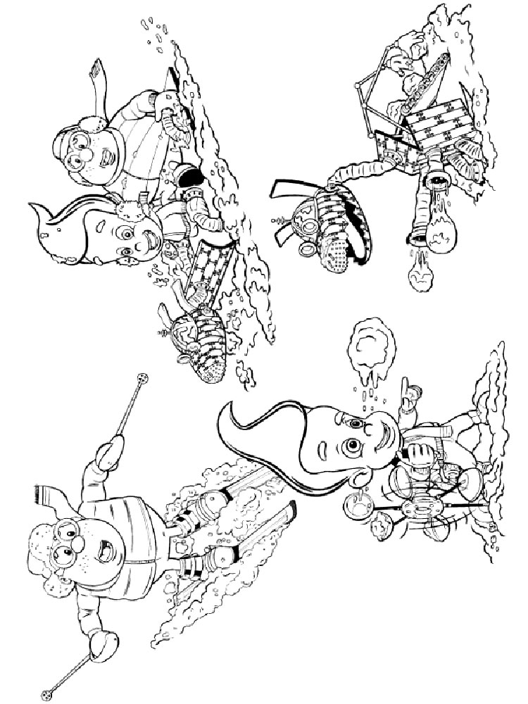 Jimmy Neutron 5 coloring page