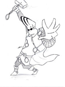 Johnny Bravo 11 coloring page