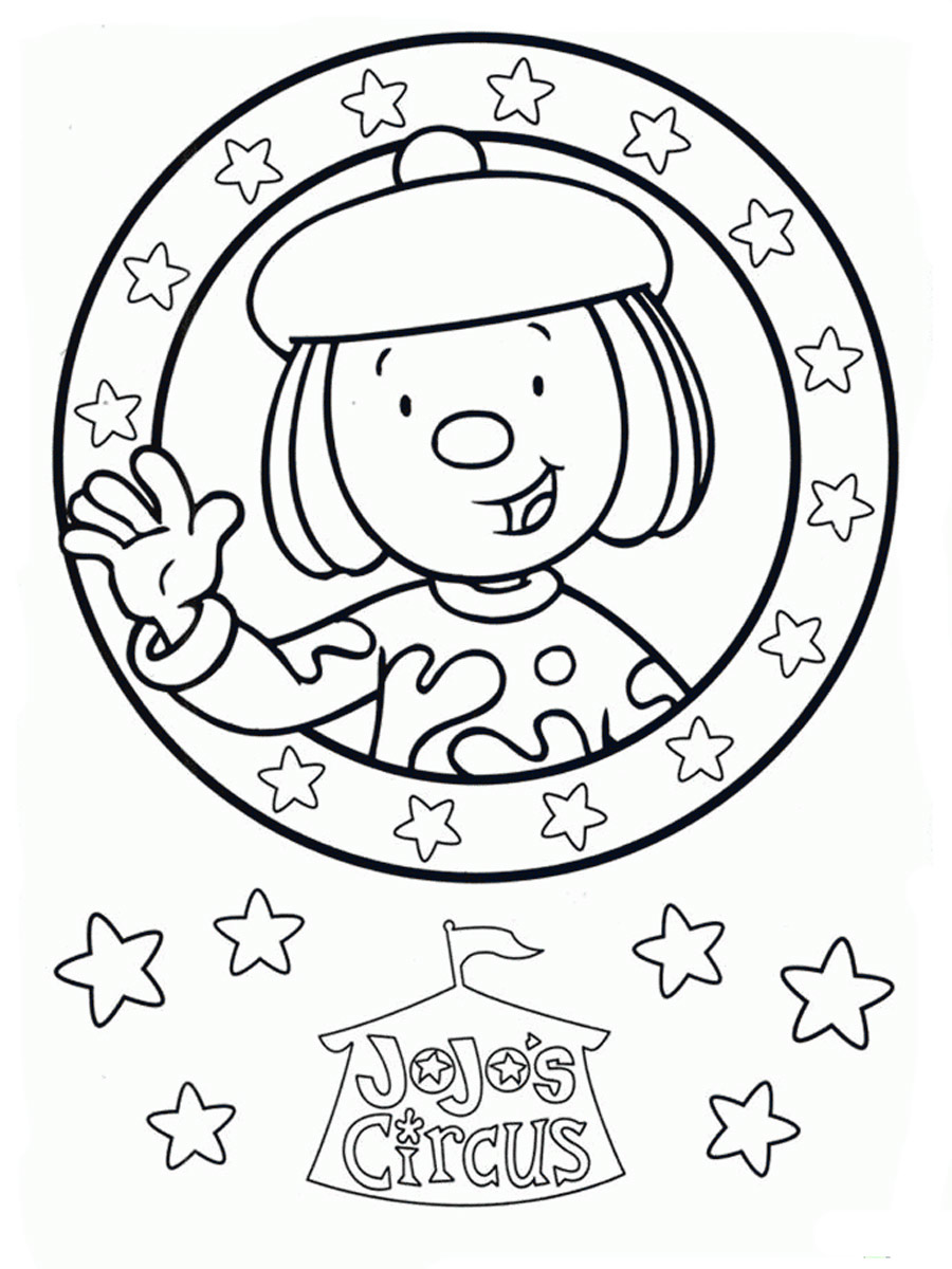 Jojo s Circus Coloring Pages SeaColoring