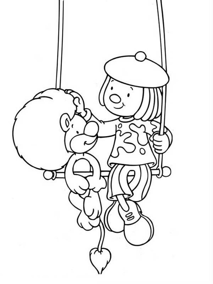 Jojo and Goliath 2 coloring page