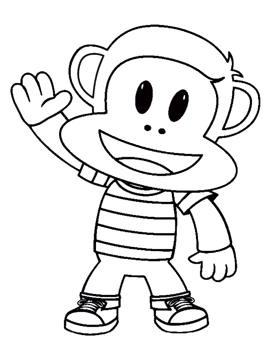 Julius Jr 10 coloring page