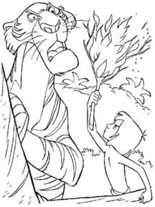Jungle Book 10 coloring page