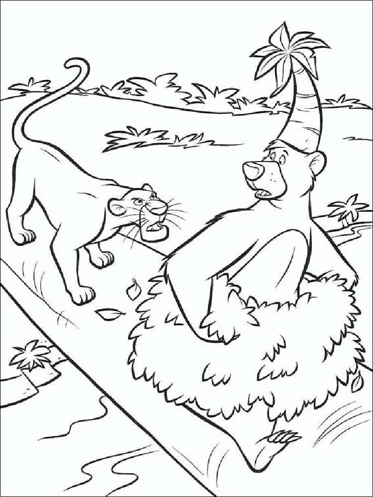 Jungle Book 11 coloring page
