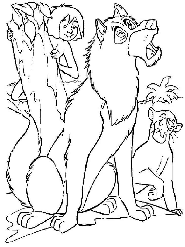 Jungle Book 15 coloring page