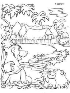 Jungle Book 18 coloring page
