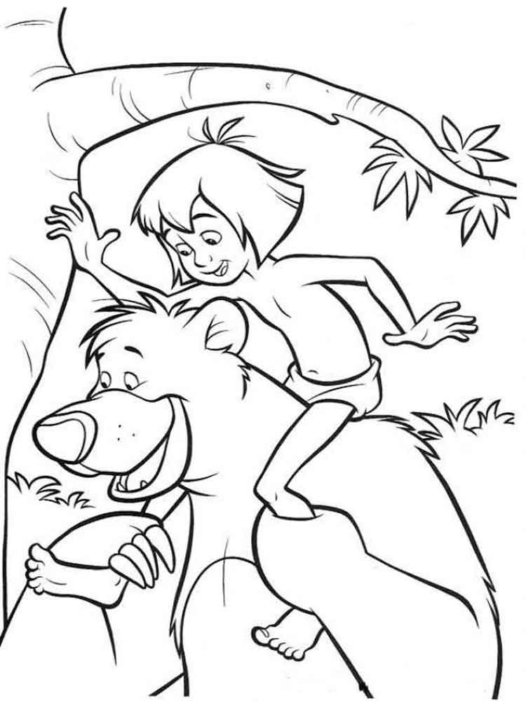 Jungle Book 22 coloring page