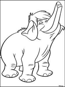 Jungle Book 3 coloring page