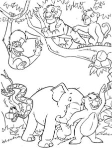 Jungle Book 30 coloring page