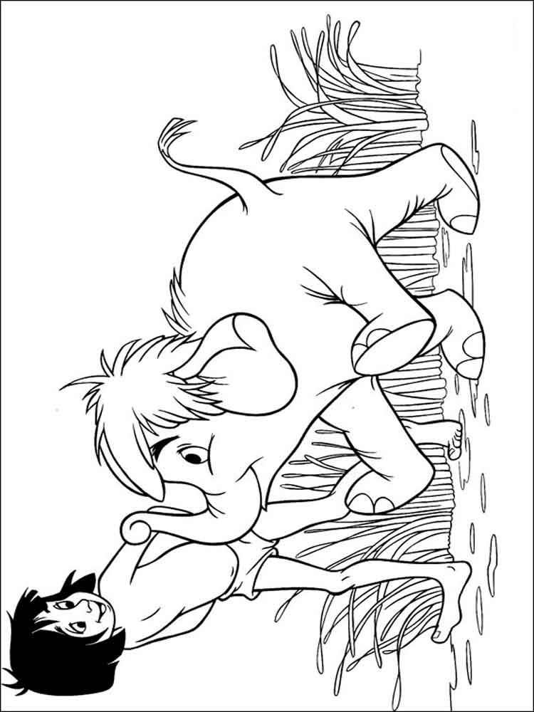 Jungle Book 5 coloring page