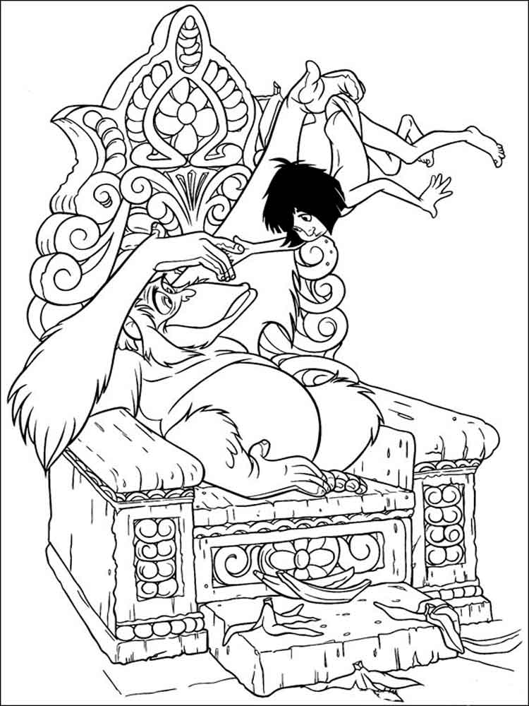 Jungle Book 8 coloring page
