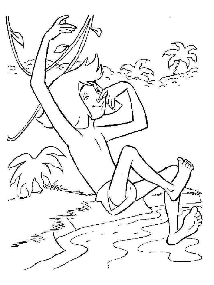 Jungle Book 9 coloring page